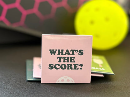 The Rally Pack of 6 | Pickleball Magnets | 2"x2" Square